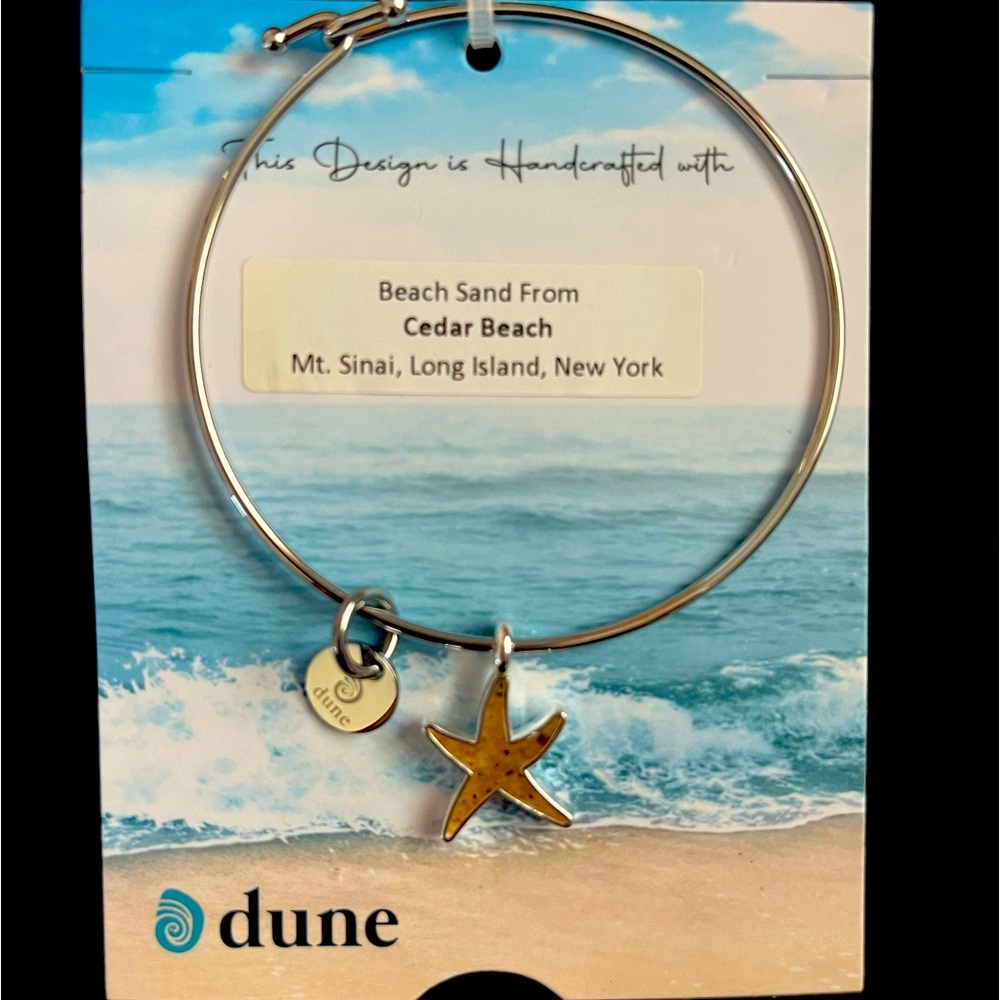 Starfish Sand filled bracelet